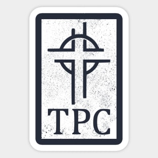 Tucker Presbyterian Church v4 (tees are 2-sided) Sticker